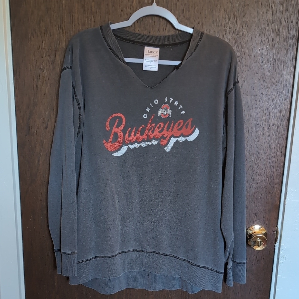 Distressed Buckeyes Sweatshirt